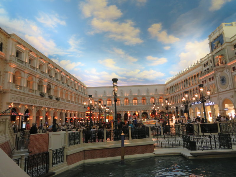 The Piazza in the Venetian Casino